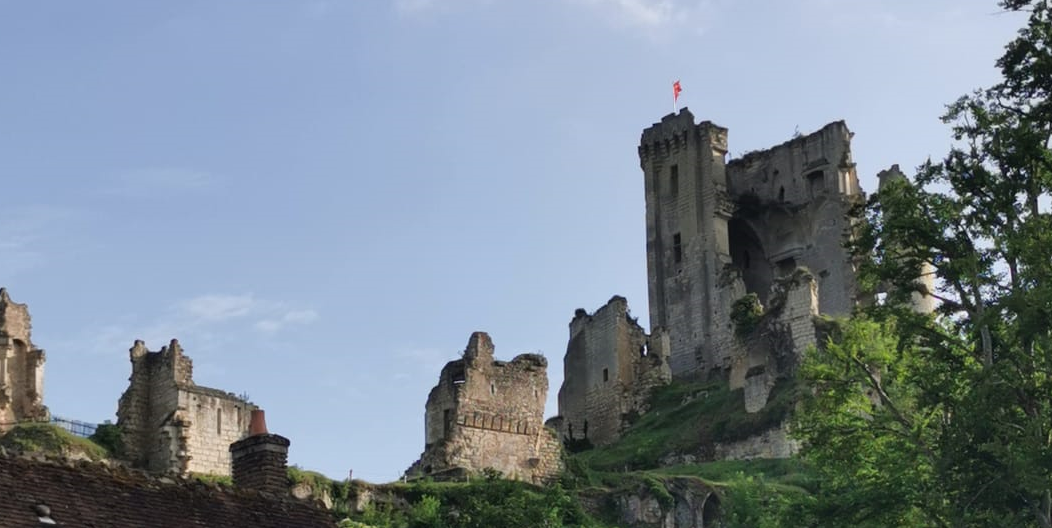 Ruines du château de Montoire, France